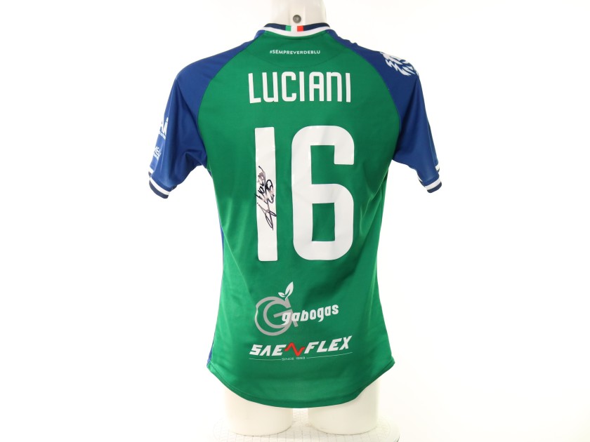 Luciani's Feralpisalò vs Pro Patria Signed Unwashed Shirt, 2025