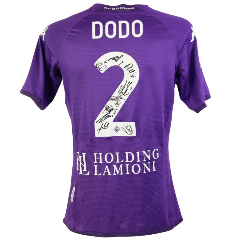 Maglia ufficiale Dodo Fiorentina, 2022/23 - Autografata dai giocatori