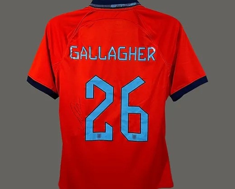 Conor Gallagher's England 2022/23 Signed Official Shirt