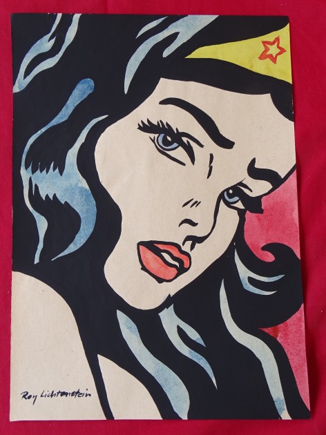 Drawing by Roy Lichtenstein (Attributed)