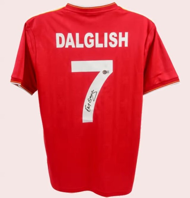 Kenny Dalglish's Liverpool FC Signed Replica Shirt