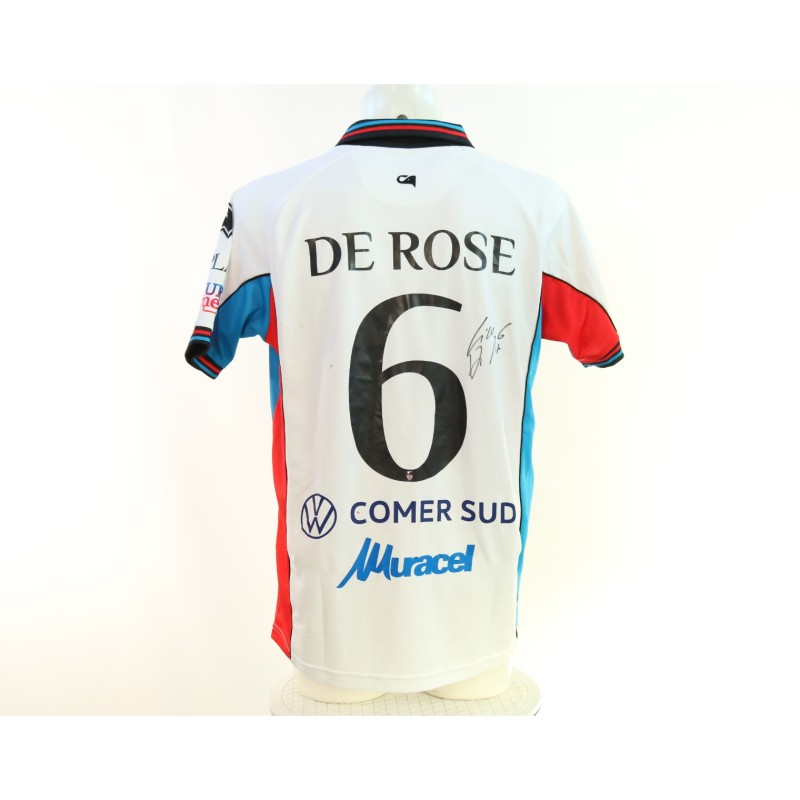 De Rose's Signed Unwashed Shirt, Benevento vs Catania 2025 