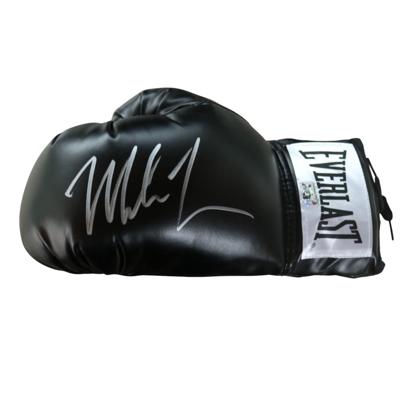 Mike Tyson's Signed Black Glove