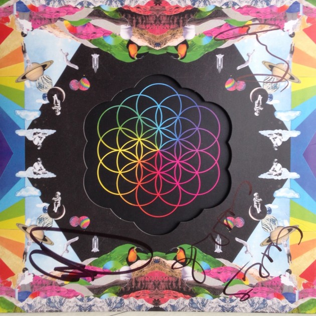 Coldplay "A Head Full of Dreams" Vinyl - signed