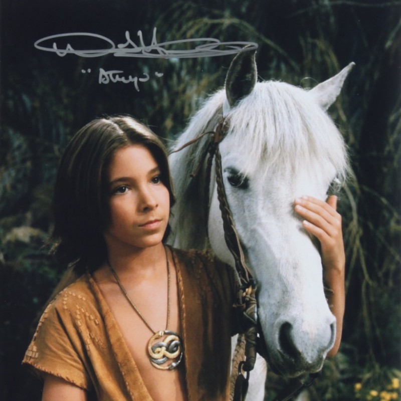 Noah Hathaway Signed "The NeverEnding Story" Photo