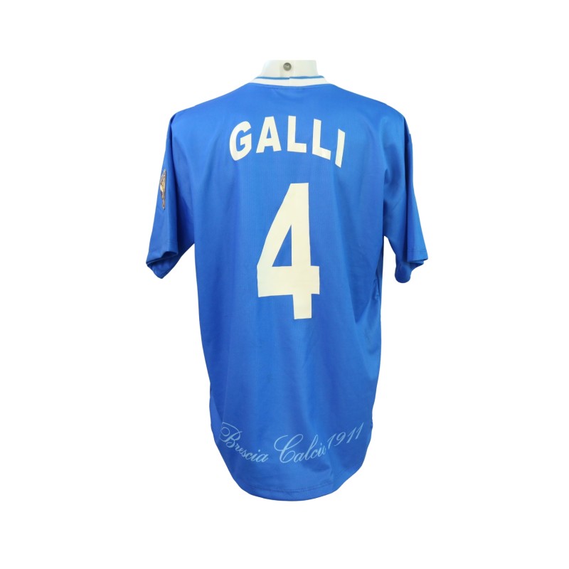 Galli's Match-Issued Shirt Brescia 2000/01