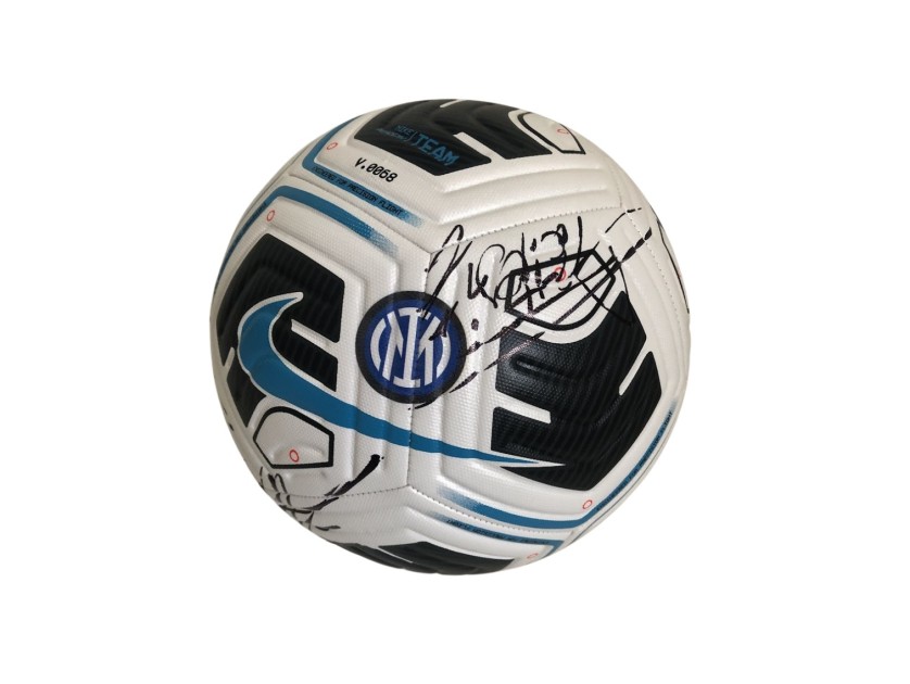 Pallone ufficiale Inter Nike Academy, 2023/24 - Autografato dalla rosa