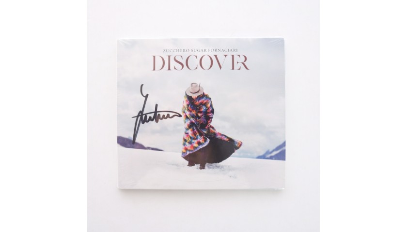 "Discover" CD Signed by Zucchero