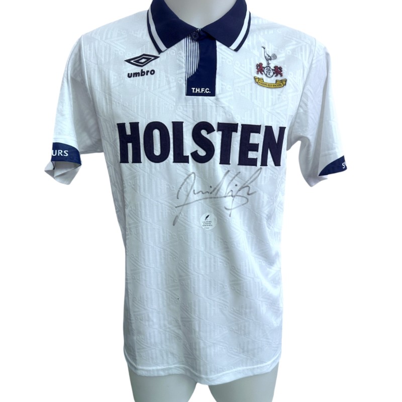 Tottenham Hotspur Replica Shirt, 1991/92 - Signed by David Ginola