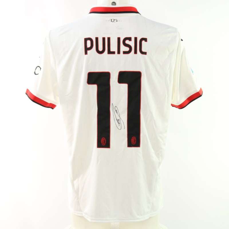 Pulisic's Milan Signed Official Shirt, 2024/25