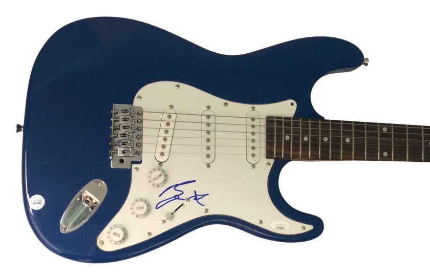 Ryan Adams Signed Blue Signature Edition Guitar