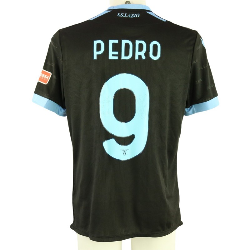 Pedro's Lazio Signed Match Shirt, 2021/22