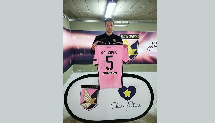 Rajković's Signed Match-Worn 2018 Palermo-Carpi Shirt
