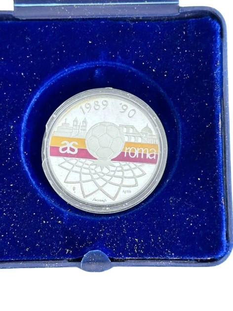 Roma's "Primavera" Italian Champions Commemorative Medal, 1989/90