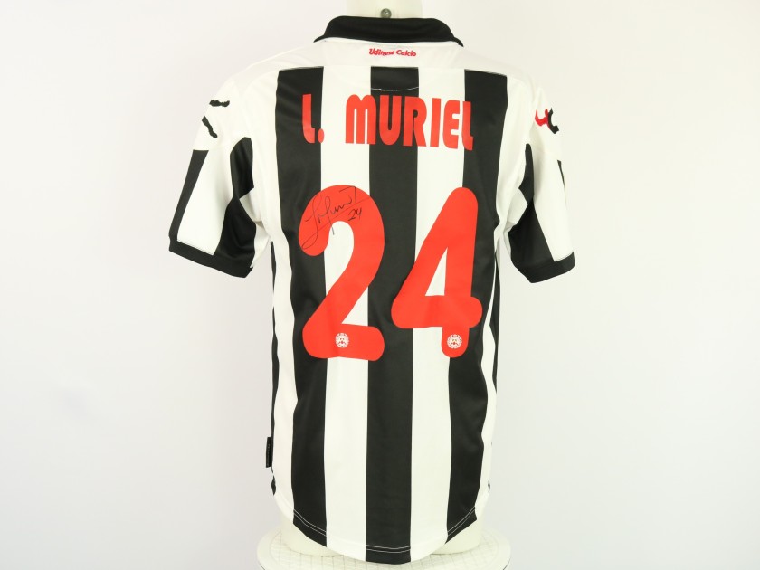 Maglia ufficiale Muriel Udinese, 2012/13 - Autografata