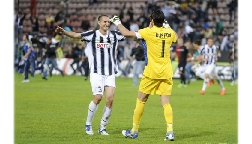 Buffon's Match Shirt, Cagliari-Juventus 2012 + Training Shirts