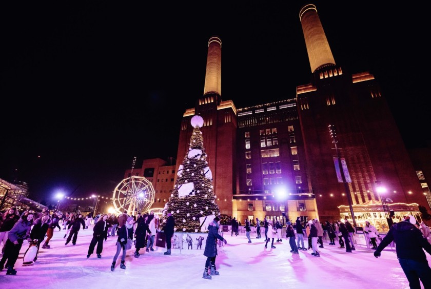 Four Tickets for Glide at Battersea Powerstation this Christmas