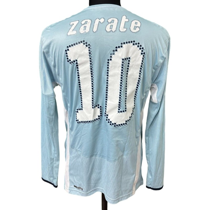 Zarate's Lazio Match-Issued Shirt, 2008/09