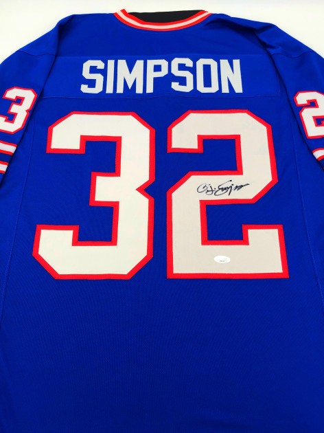 O.J. Simpson's Buffalo Bills Signed Jersey