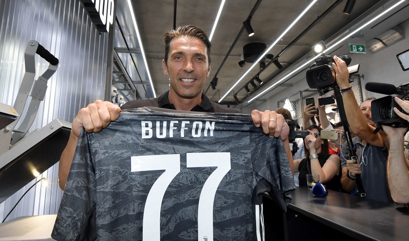 Maglia Ufficiale Buffon Juventus, 2019/20 - Autografata