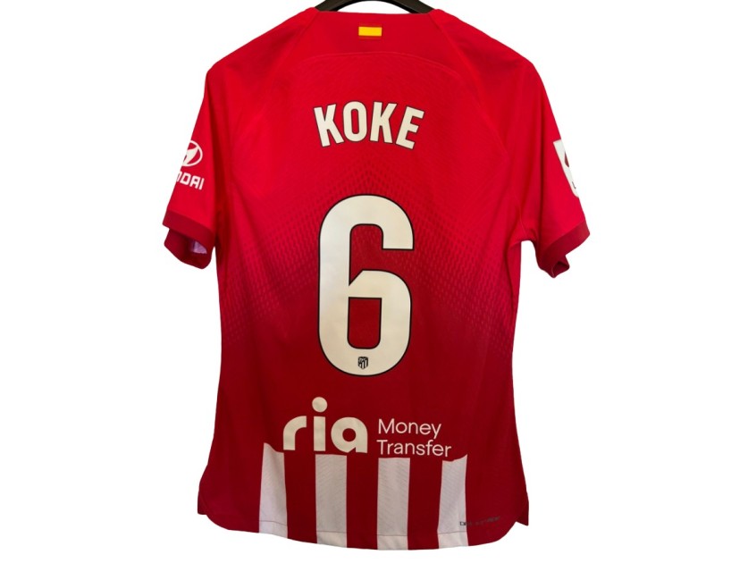 Maglia gara Koke Atletico Madrid, LaLiga 2023/24