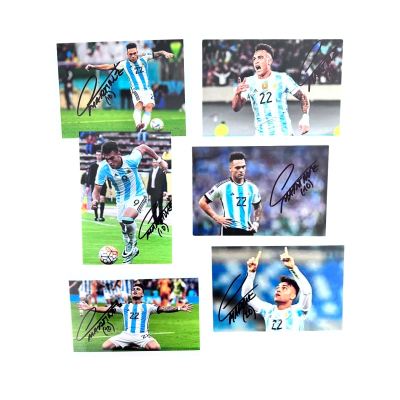 Photos Collection - Signed by Lautaro Martinez