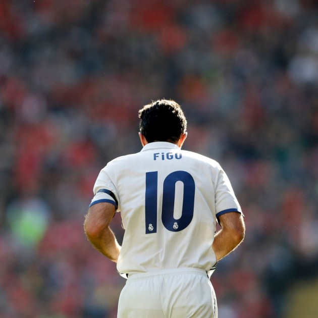 Luis Figo's Real Madrid Signed Shirt