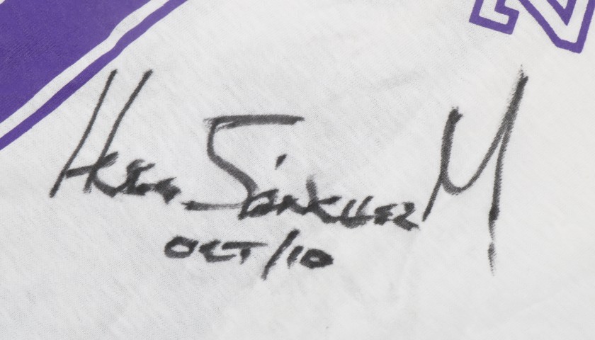 Official Hugo Sanchez Autographed T-Shirt - CharityStars