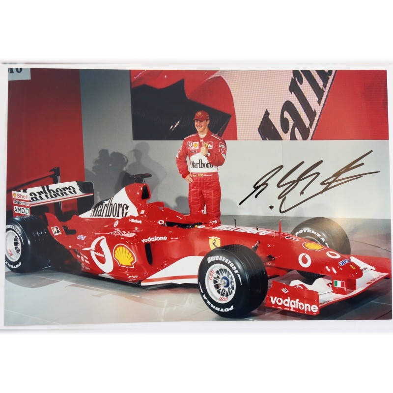 Michael Schumacher Signed Photograph 