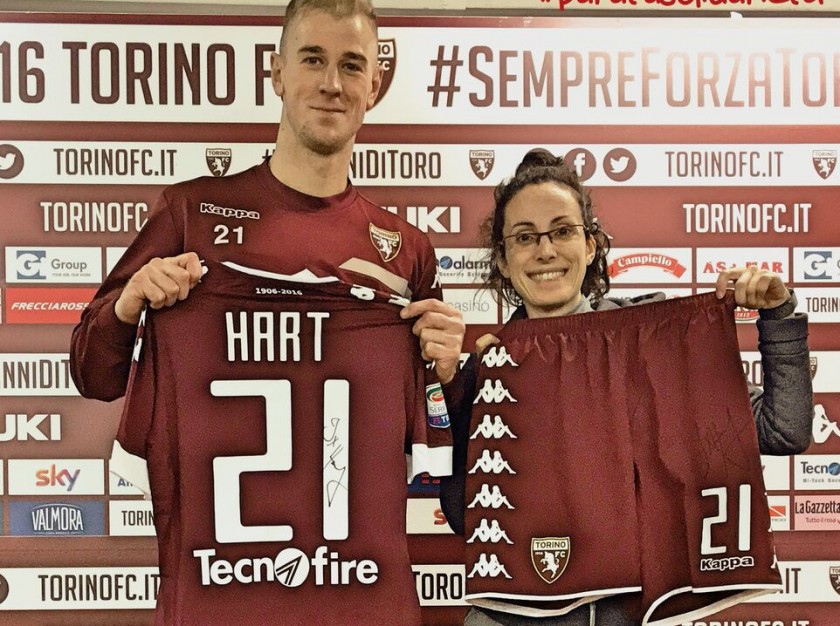 Hart Match Issued/Worn Shirt, Serie A 2016/17 - Signed