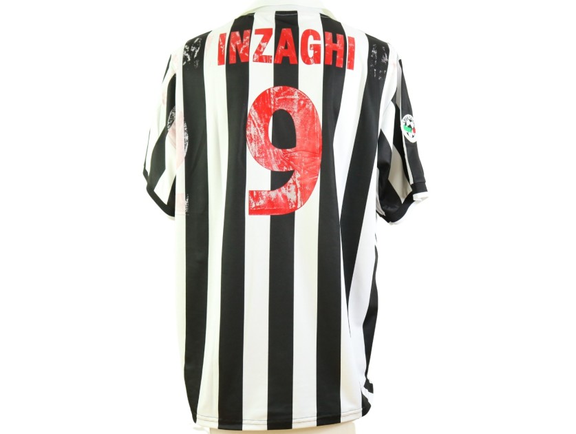 Inzaghi's Juventus Worn Shirt, 1998/99