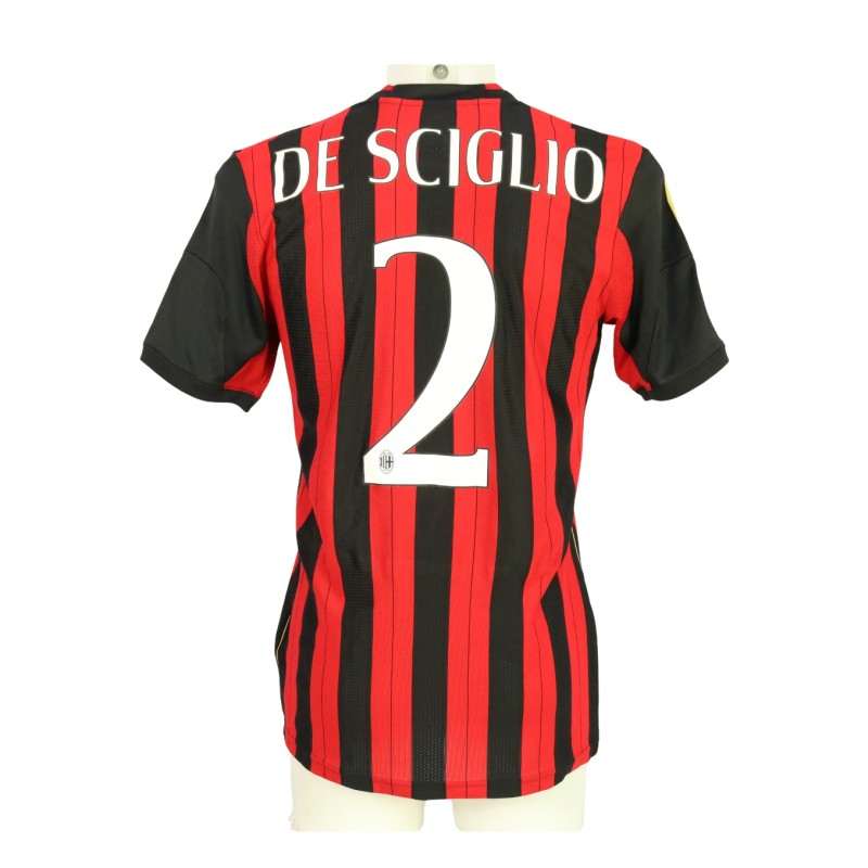 Maglia ufficiale De Sciglio Milan, 2013/14 