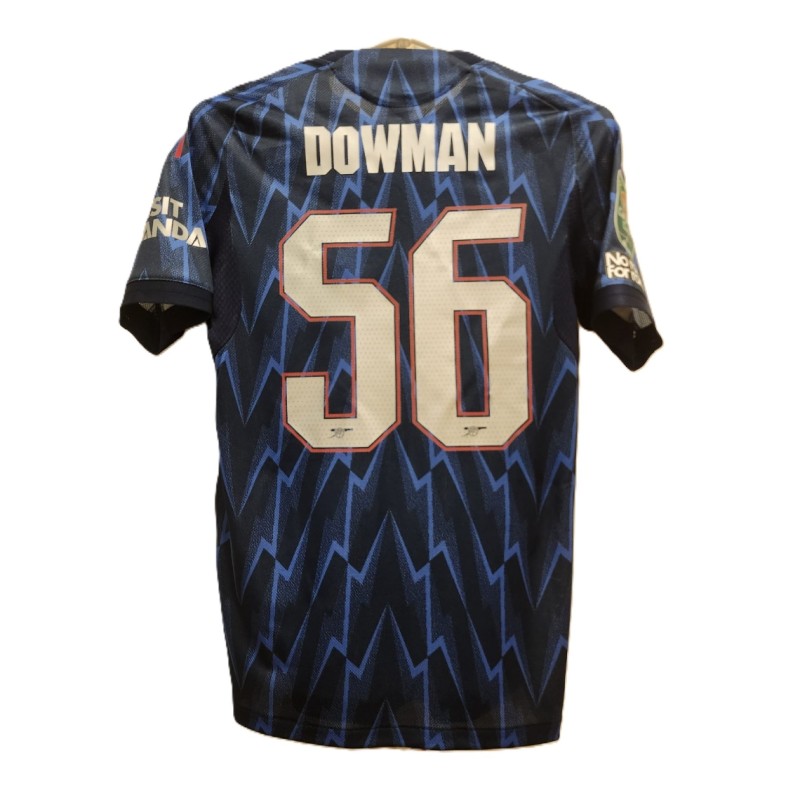 Dowman's Arsenal League Cup 2025/26 Match-Issued vs Port Vale