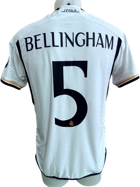 Maglia Ufficiale Bellingham Borussia Dortmund vs Real Madrid, Finale UCL 2024