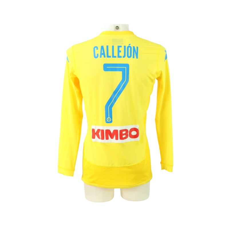 Callejon's Napoli Issued Shirt, 2017/18