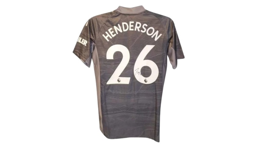 Dean Henderson's Manchester United 2021/22 Signed and Framed Shirt