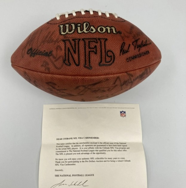 Dan Marino and 1991 Miami Dolphins Team Signed NFL Football