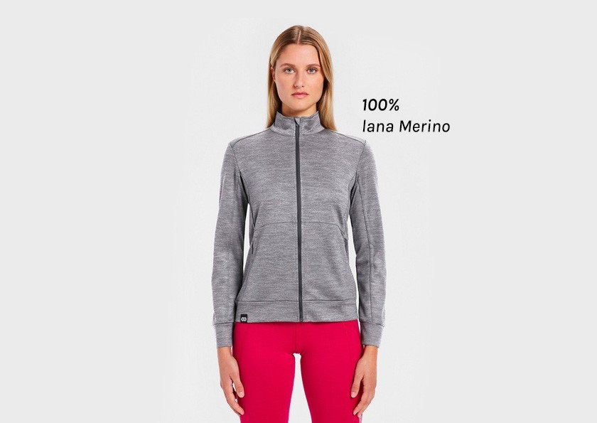 SNUG - Merino Jersey Sweatshirt Rewoolution, No Reserve