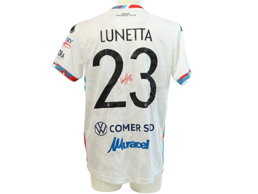Lunetta's Signed Unwashed Shirt, Cavese vs Catania 2025 