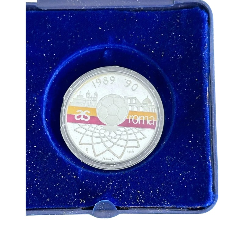 Roma's "Primavera" Italian Champions Commemorative Medal, 1989/90