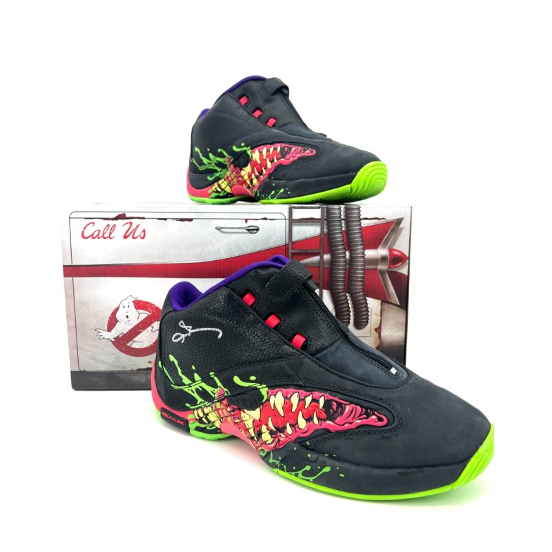 Scarpe Reebok Ghostbusters autografate da Allen Iverson