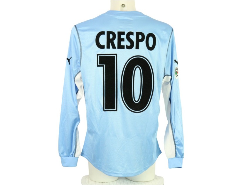 Crespo's Lazio Match Shirt, 2001/02