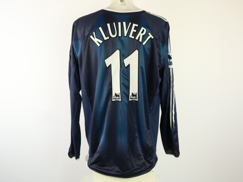 Kluivert's Newcastle Match Shirt, 2004/05
