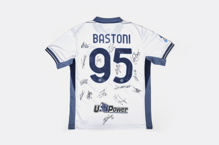 Alessandro Bastoni's Inter FC Away Jersey - Autographed