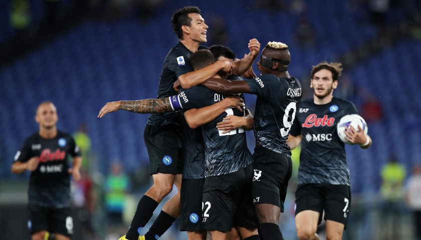 Pallone ufficiale Napoli, 2022/23 - Autografato dalla Rosa