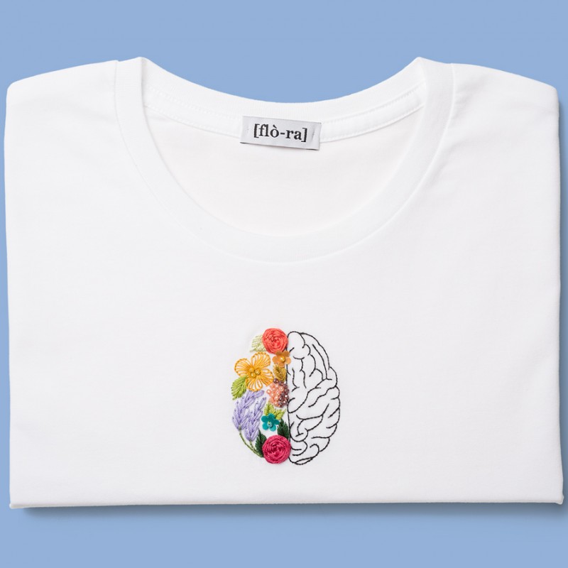 "Brainbow" T-Shirt by Flo-ra