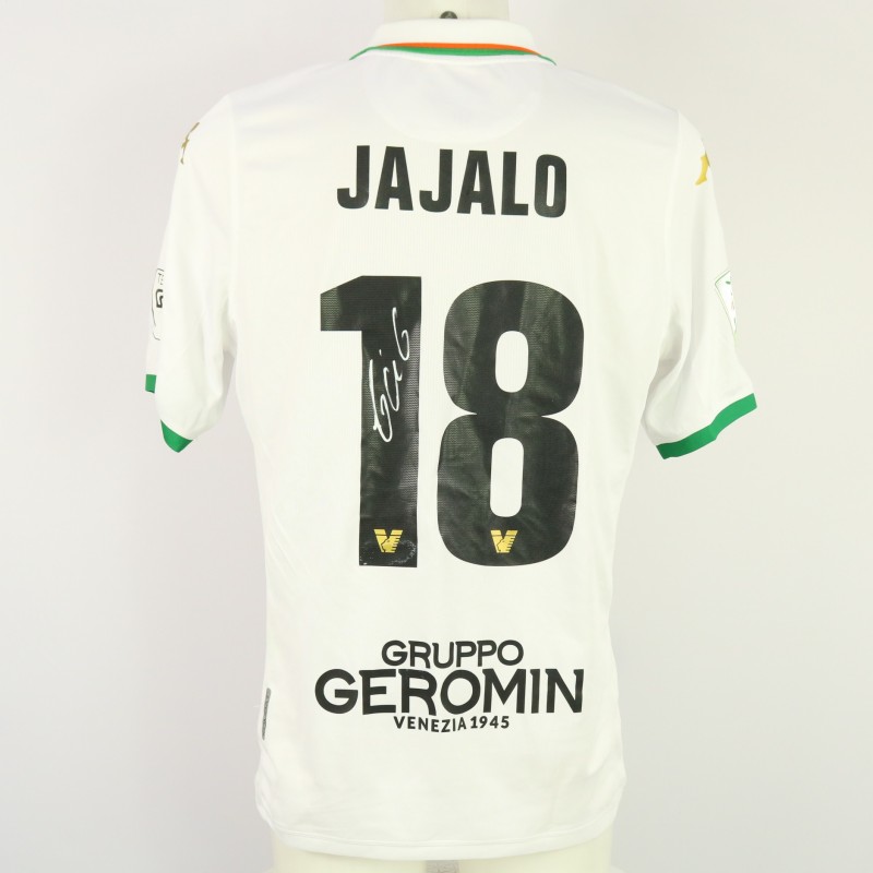 Jajalo's Unwashed Signed Shirt, Venezia vs Feralpisalò 2024 "Team E1 Drogba"