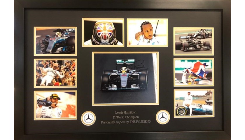 F1 Display Signed By Lewis Hamilton