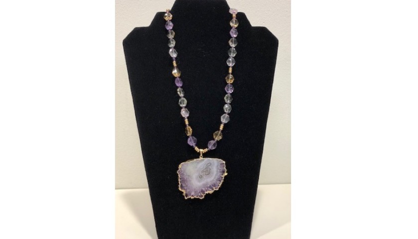 Amethyst Necklace from The Crazy Merchant