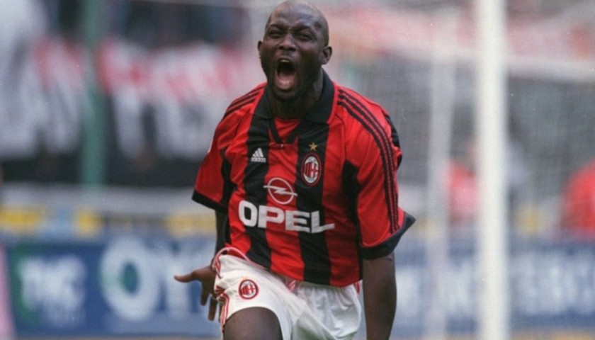 Weah Official AC Milan Shirt, 1998/99 